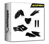 acerbis 0017706.090 kit plastiche completo nero compatibile con husqvarna tc 125 2014 2015 mototopgun
