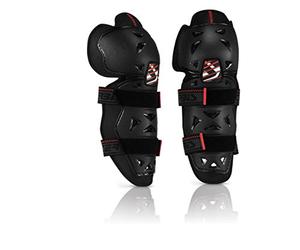 Acerbis 0017757.090 - Ginocchiera Profile 2.0, Nero, Taglia unica, Confeziome da 2