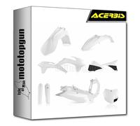 acerbis 0017843.030 kit plastiche completo bianco compatibile con ktm sx 125 2015 mototopgun