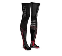 Acerbis 0021693.323.063 Calza X-Leg Pro S M, Nero/Rosso, S/M