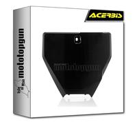 acerbis 0021826.090 portanumero anteriore nero compatibile con husqvarna tc 125 2016 2017 2018 mototopgun