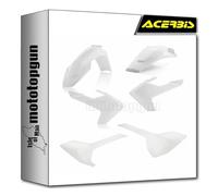 acerbis 0021830.030 kit plastiche bianco compatibile con husqvarna tc 125 2016 2017 2018 mototopgun