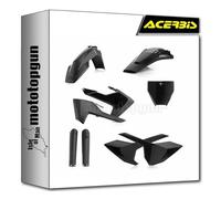 acerbis 0021831.090 kit plastiche completo nero compatibile con husqvarna tc 125 2016 2017 2018 mototopgun