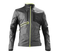 Acerbis Enduro-One, giacca in tessuto 3XL male Nero/Giallo Fluo