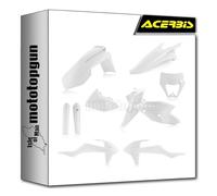 acerbis 0022371.030 kit plastiche completo bianco compatibile con ktm exc 300 2018 2019 mototopgun