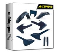 acerbis 0022375.040 kit plastiche completo blu compatibile con husqvarna fe 350 2017 2018 mototopgun