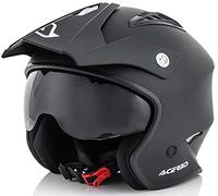 Acerbis 0022569.091.064 Jet Aria Casco, colore Negro, taglia M (57-58 cm)
