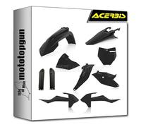 acerbis 0022933.090 kit plastiche completo nero compatibile con ktm sx 85 2019 2020 2021 mototopgun