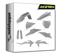 acerbis 0023479.070 kit plastiche completo grigio compatibile con ktm sx 125 2019 2020 mototopgun