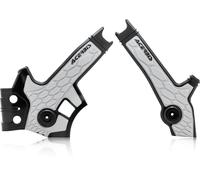 Acerbis 0024288 Suzuki DR650, Protezione del telaio X-Grip male Nero/Argento