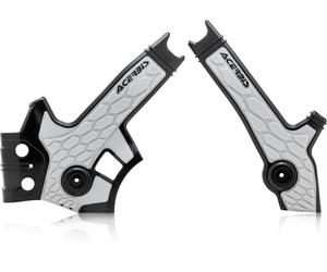 Acerbis 0024288 Suzuki DR650, Protezione del telaio X-Grip male Nero/Argento