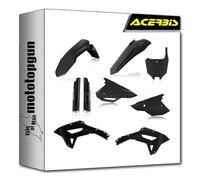 acerbis 0024582.090 kit completo plastiche nero compatibile con honda crf 450 rx 2021 2022 mototopgun