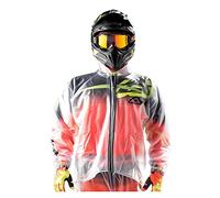 Acerbis 1499825 Clear Rain 3.0 Pioggia - Giacca e Mantella, Trasparente, S/M