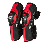 Acerbis 247992425 316 Ginocchiera Gorilla, Nero/Rosso, Taglia Unica