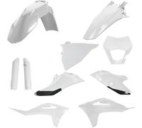 Acerbis 2872811035 Kit Completo In Plastica - Bianco/Nero