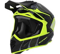 Acerbis X-Track, casco da motocross M male Opaco Nero/Giallo Fluo/Grigio