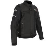 Acerbis On Road Ruby Giacca tessile moto da donna, nero, taglia L per donne