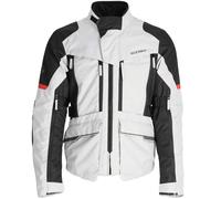 Acerbis X-Rover impermeabile Moto Tessile Giacca, nero-grigio-rosso, taglia M