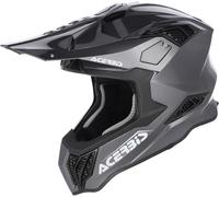Acer irstrike-X Casco da motocross, Argento/Grigio, Taglia M (57/58)