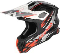 Acer irstrike-X Graphic Casco da motocross, nero/arancione/argento, Taglia XXL (63/64)