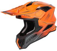 Acer irstrike-X Scratch Casco da motocross, Arancione/grigio, Taglia L (59/60)