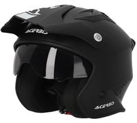 Acerbis Aria 2023 Solid Casco Jet, nero, taglia L per maschi
