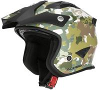 Acer ria Sport Camo Casco a reazione, verde opaco, Taglia S (55/56)