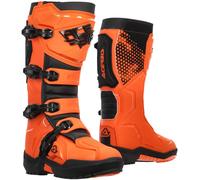 Acer rtiglio Stivali da motocross, nero-arancione, taglia 39 per maschi