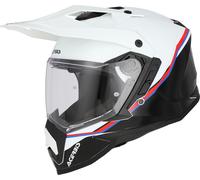 Acerbis Assault, casco avventura M female Bianco/Nero/Rosso/Blu
