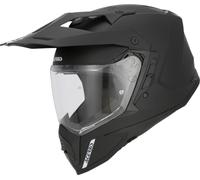 Acer ssault Casco da enduro, nero opaco, Taglia XXL (63/64)
