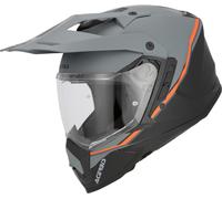 Acerbis Assault Graphic Casco da enduro, nero-arancione, taglia 2XL per maschi