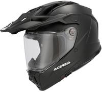Acer ttack Casco da enduro, nero opaco, Taglia M (57/58)