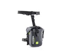 ACER ORSA BORSELLO MARSUPIO DA GAMBA MOTO SCOOTER WATERPROOF 2LT NERO GRIGIO