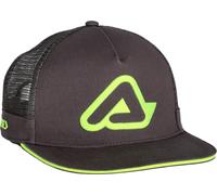 Acerbis C-Logo, tappo pz male Grigio Scuro/Giallo Fluo