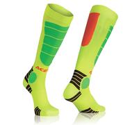 ACERBIS CALZE CALZETTONI MX IMPACT SOCKS ARANCIO GIALLO MOTO CROSS L/XL 42 43 44