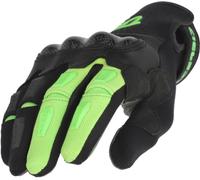 Acer arbon G 5.0 Guanti da motocicletta, nero/verde, Taglia XS