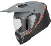 Acerbis Assault, casco avventura M female Opaco Grigio/Nero/Arancione