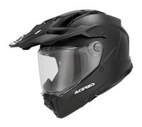 Acerbis Attack, casco avventura M female Nero Opaco