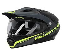 Acerbis Flip FS-606 S23, casco enduro XS male Opaco Nero/Grigio/Giallo Fluo