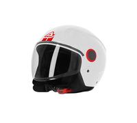 Acerbis Brezza, casco jet M male Bianco