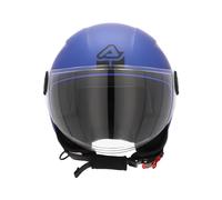 Acerbis casco jet Brezza Metallic E2206 - Blu/nero XS