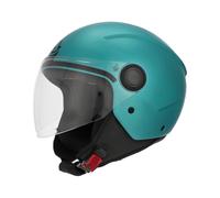 Acerbis casco jet Brezza Metallic E2206 - Turchese Tg XS XS