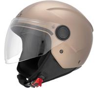 Acerbis Brezza Metallic, casco aperto S male Opaco-Marrone Chiaro