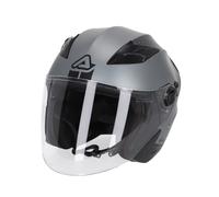 Acerbis Firstway 2.0 Casco Jet, grigio, taglia XS