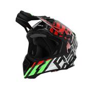 ACER ASCO MOTO CROSS ENDURO STEEL CARBON 22-06 VERDE/ROSSO 0025047.379