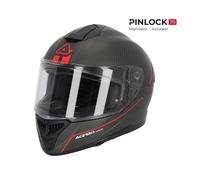 Acerbis Tarmak 2024 Casco, nero-rosso, taglia XL