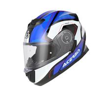 Acerbis Serel, casco flip up S male Blu/Bianco/Nero/Rosso