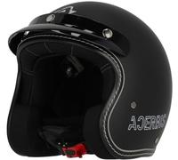 Acerbis Skodela, casco jet S male Nero Opaco