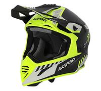 Acerbis X-Track Mips Casco Motocross, nero-giallo, taglia XL per maschi