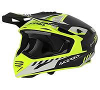 Acerbis X-Track Mips Casco Motocross, nero-giallo, taglia 2XL